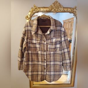 Oversized Plaid Shacket